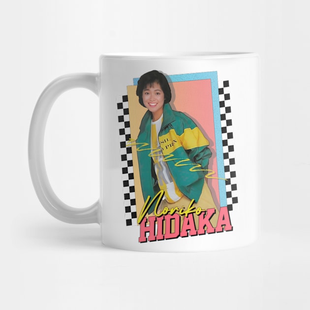 Noriko Hidaki / Retro 80s Fan Design by DankFutura